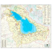 Gegharkunik Marz. Maps of the regions of the Republic of Armenia